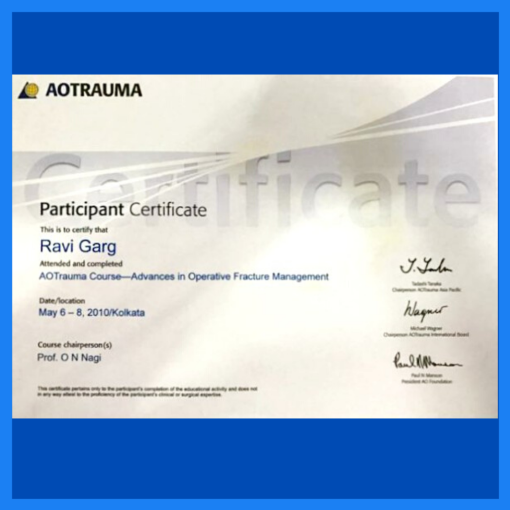 Dr. Ravi achievements