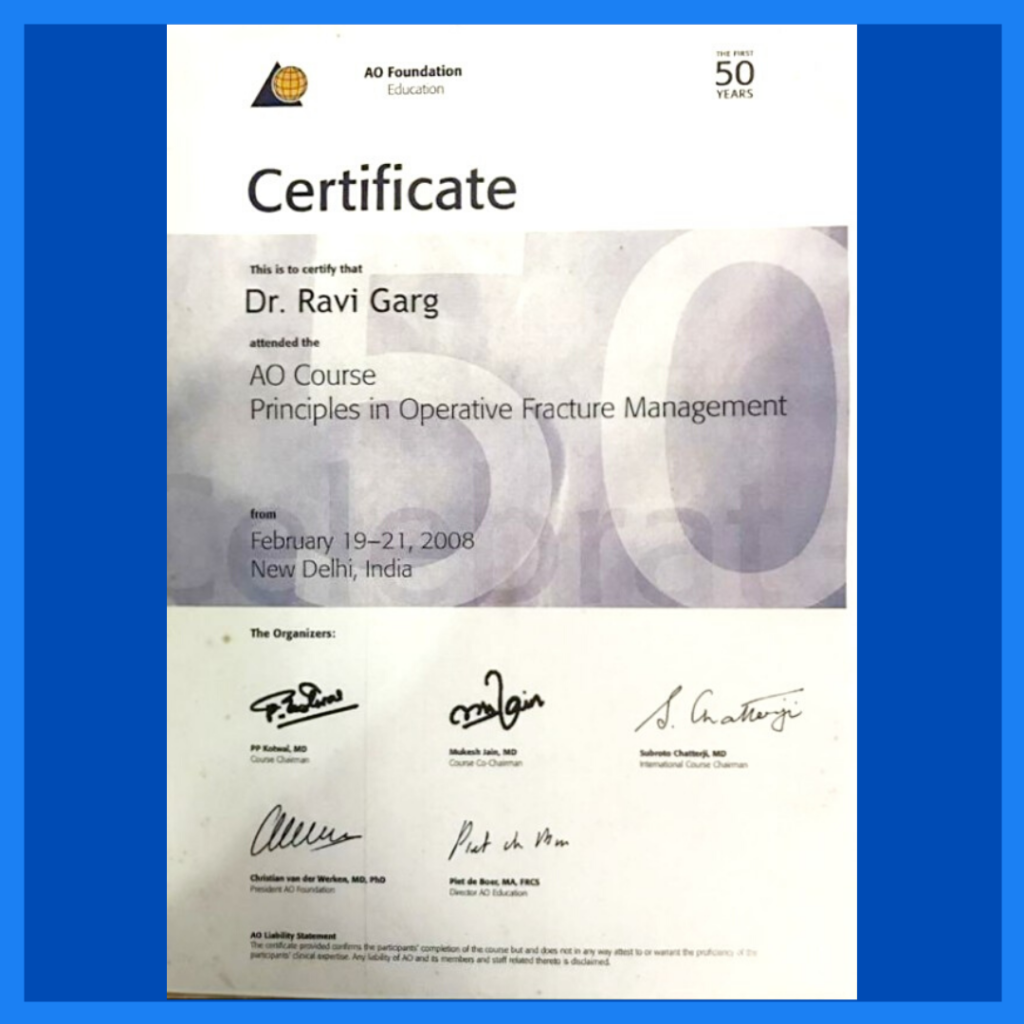 Dr. Ravi achievements