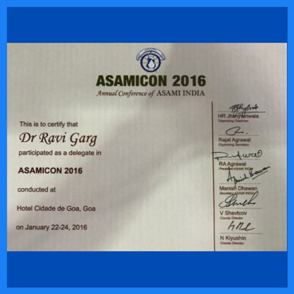 Dr. Ravi achievements